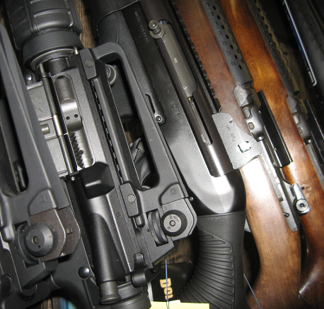 Hard to find and many used weapons available. Ask us!